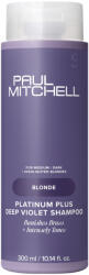 Paul Mitchell - Platinum Plus Deep Violet Shampoo - Mélylila Sampon Közép- és Sötétszőke Hajra 300ml