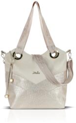 ZELLIA Női Válltáska ZLB451 Beige-Arany - Ch - (ZLK-zlb451-38795879)