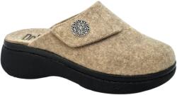 DR. FEET 21008 -es női Dr Feet gyapju papucs - bezs (MDS-21008bezs)