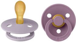 BIBS Colour szimmetrikus cumik természetes kaucsukból 2 db - 2-es méret Változat: Fossil Grey / Mauve