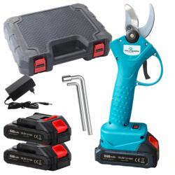 RG Akkus elektromos metszőolló, olló, 2 db 21 V, akksival, 25 mm vágásszélesség (RC-K-2304)