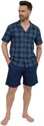 Cornette pijama bărbați cu nasturi Cornette 2000/02 turcoaz: XXL (34350 XXL)