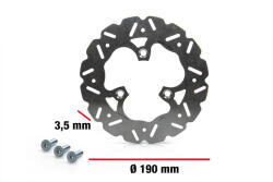 Malossi Whoop féktárcsa 190mm Yamaha / Piaggio / Peugeot / CPI Malossi Fékrendszer és alkatrészei Fékbetétek, fékpofák és féktárcsák Féktárcsák