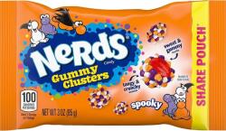 Ferrara Candy Gummy Clusters Spooky gyümölcsízes rágógumik héjban, 85 g (25408)