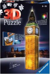 Ravensburger - Big Ben - London - 3D Night Edition 226 darabos kirakó (12008025)