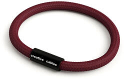 Creative-Cables Creative Cables lámpakábel Karkötő matt fekete mágneses kapcsokkal és RM19 kábellel BRC-L-NRM19 (BRC-L-NRM19)