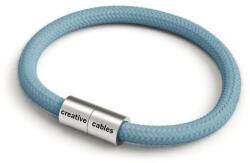 Creative-Cables Creative Cables lámpakábel Karkötő matt ezüst mágneses kapcsokkal és RC53 kábellel BRC-L-CRC53 (BRC-L-CRC53)