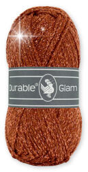 DURABLE Glam 2208 Cayenne - csillogós sötét narancs pamut fonal