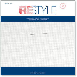 ReStyle Aida Hímzővászon - 16 count - fehér - 40x50cm