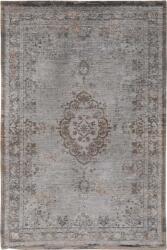 Louis De Poortere mosható műszálas szőnyeg Medallion Grey Ebony 8257 - 80 x 150 cm