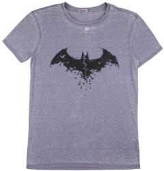 Batman férfi kék batikolt póló