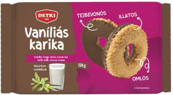 DETKI Keksz DETKI vaniliás karika tejbevonóval 150 g - papir-bolt