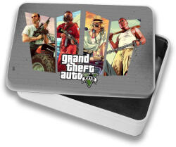  GTA V karakterek fém szendvicsdoboz (tároló doboz)