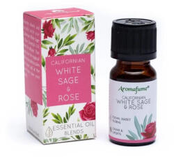 Aromafume - White Sage & Rose - Fehér Zsálya és Rózsa Esszenciális olajkeverék