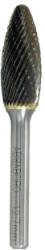 ABRABORO Keményfém turbómaró 10x70/25mm "H" alakú, lángnyelv kivitelű, inox-fogazattal (020348119021)