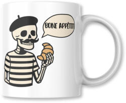  Bone apétite csontváz - Bögre (525458)