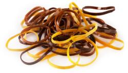 Labor PRO Mini elastice pentru par - set de aprox. 300 buc - CAFENIU (Y270C)