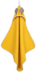 Infantilo Prosop de baie cu gluga Waffle Bunny 80x80 cm Infantilo IF2511 (Culoare: Galben Mustar) Prosop