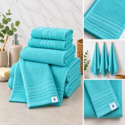 Pucioasa Prosop albastru bumbac 100%, 600gr/m2, 70x140cm Prosop