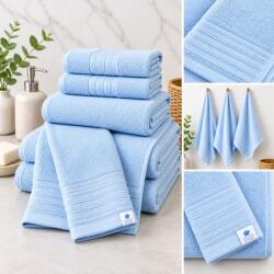 Pucioasa Prosop bleu bumbac 100%, 600gr/m2, 50x90cm Prosop