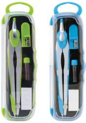 SPREE Compas metalic SET 4 piese in ETUI plastic