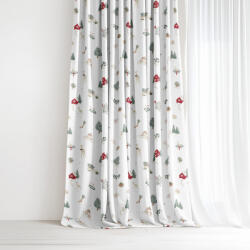 Goldea draperie de crăciun luca - crăciun tradițional 200x150 cm