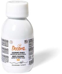 Decora Colorant alimentar alb pentru creme și paste (fondant)