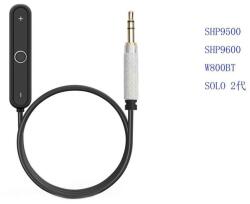 PadForce Adaptor wireless Bluetooth 5.0 PadForce pentru casti Philips SHP9500, SHP9600, Edifier W800BT, Bang & Olufsen H9, cu microfon incorporat, Jack 3.5mm, Lungime 0.2m