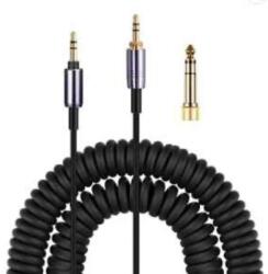 PadForce Cablu audio PadForce pentru casti Sony WH-1000XM5, MDR-XB950BT, MDR-1AM2, WH-CH710N, MDR-10RBT, MDR-10RNC, MDR-10R, 3.5mm to 3.5mm, Lungime 1.5m-5m