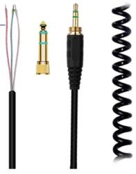 PadForce Cablu audio PadForce pentru casti Sony MDR7506, V6, V600, V700, V900, Beyerdynamic DT990, DT770, Lungime 1.8m-3m