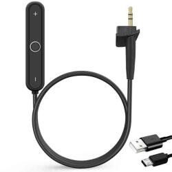 PadForce Adaptor wireless Bluetooth 5.0 PadForce pentru casti Bose AE2, AE2i, cu microfon incorporat, Jack 2.5mm, Lungime 0.2m