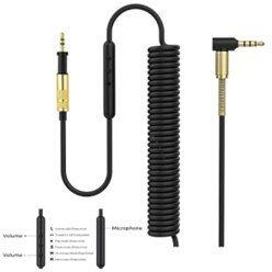 PadForce Cablu audio PadForce pentru casti AKG K450, K451, K452, K480, Q460, Jack 3.5mm to 2.5mm, Lungime 1.5 m - 2 m