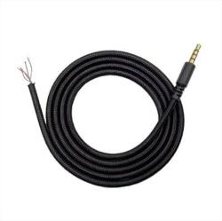 PadForce Cablu audio PadForce pentru casti Kingston HyperX Cloud Alpha, Cloud Mix, Cloud Revolve, Jack 3.5mm, Lungime 2.5m