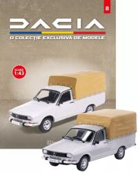 Hachette Dacia 1302 model 1976 alba, Scala 1/43, Hachette, Nr. 8 Colectia Dacia1/43 (47198)