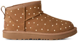 UGG K Ghete Pentru copii Classic Ultra Mini Shiny Dots 1180422K 00KD chestnut