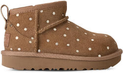 UGG K Ghete Pentru copii Classic Ultra Mini Shiny Dots 1180422T 00KD chestnut