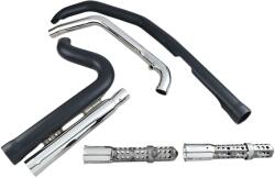 COBRA Sistem de evacuare SPEEDSTER 909 SHORT 2-INTO-2 BLACK COBRA 6704B