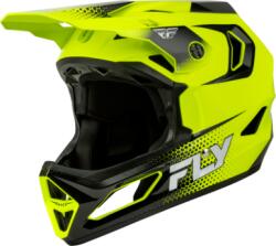 FLY Racing Cască de bicicletă pentru copii FLY RACING Rayce Sonar - Hi-Vis/Negru/Alb