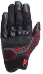 DAINESE Mănuși moto DAINESE ERMEX BLACK/RED-LAVA