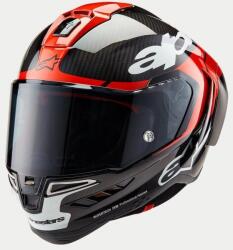 Alpinestars Casca moto ALPINESTARS Supertech R10 Team Black/Carb/Fluo Red/White