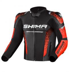 SHIMA Geacă moto din piele SHIMA STR 2.0 BRIGHT RED