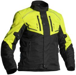 Lindstrands Geacă moto din material textil pentru femei Lindstrands Halden Black/Yellow