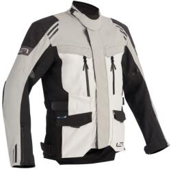 Lindstrands Geacă moto din textile Lindstrands Storbo Light Grey Black