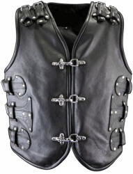 ROADER Vesta moto de piele BLACK ROCK