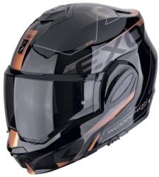 Scorpion Casca modulară SCORPION EXO-TECH EVO TRAVELLER Black-Copper
