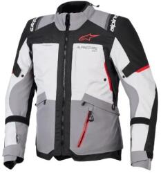 Alpinestars Geacă din material textil ALPINESTARS Andes v4 Drystar® GRAY/BLACK/RD