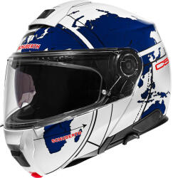 Schuberth Casca Schuberth c5 globe, Albastru/Alb