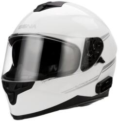 SENA Cască SENA Outride Matt White