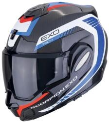 SCORPION Cască modulară SCORPION Exo-Tech Evo Carbon BLACK/BLUE/RED