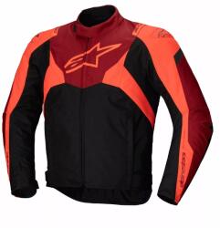 Alpinestars Geacă din textil ALPINESTARS T-JAWS V4 WATERPROOF BLACK/RED FLUO